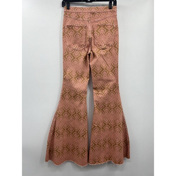 Free People Throw It Back Reversible Flare Jeans - Picture 5 of 11